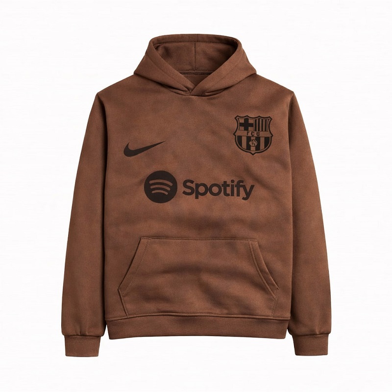 هودی مدل بارسلونا-قهوه ای