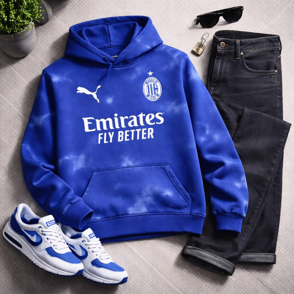 هودی مدل آث میلان-آبی